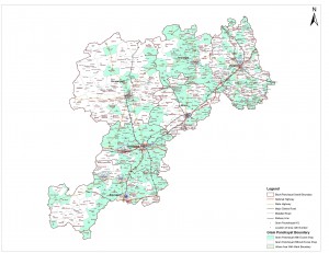 Churu - Panchayat Samiti & Ward Map
