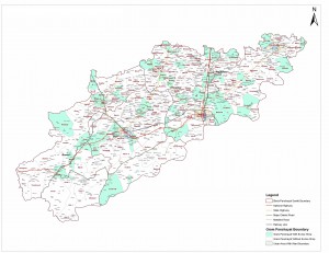 Dholpur- Gram Panchayat and Ward Map