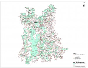 Alwar Panchayat Samiti & Ward Map