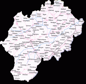 Bundi District Map