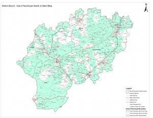 Bundi Gram Panchayat & Ward Map