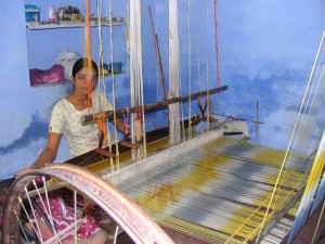 Hand woven Kota Doria saris