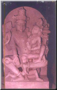 Idol of god in Timagarh fort