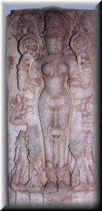 Rare yakshi idol in Timagarh Fort