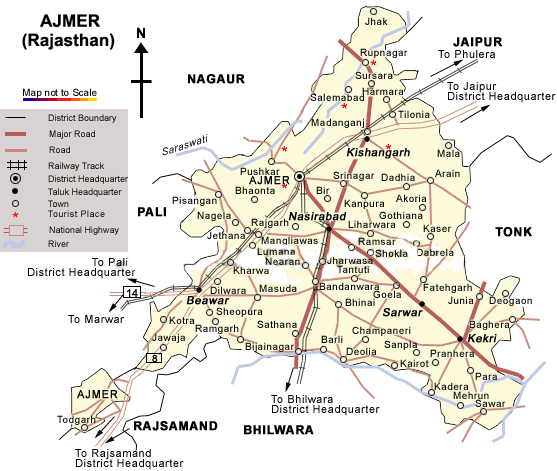 Mayi College In Ajmer Map 16
