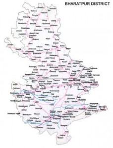 District Map of Bharatpur